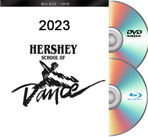 Hershey School Of Dance 2023 FRIDAY EVENING BLU RAY/DVD