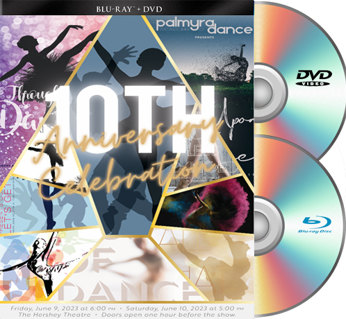 Palmyra Academy Of Dance BLU-RAY/DVD set WITH DOWNLOAD