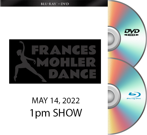 5-14-22 Frances Mohler BLU RAY/DVD SET- 1pm Show