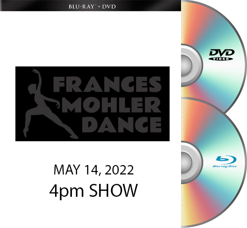 5-14-22 Frances Mohler BLU RAY/DVD SET- 4pm Show